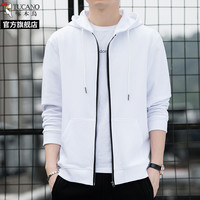 TUCANO啄木鸟2025春秋装连帽宽松开衫卫衣休闲运动男士上衣夹克外套 红色 180/92A