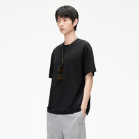 GXG男装 多色通勤圆领短袖T恤男 清仓款 165/S 白色T恤G24D442610