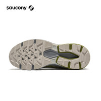 Saucony索康尼KINVARA 4 RE千禧风复古运动休闲鞋男女老爹鞋38.5 米绿