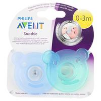 飞利浦soothie安抚奶嘴新生婴儿防胀气0-6-12个月新安怡宝宝安睡