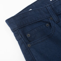 Calvin Klein/凯文克莱CK水洗修身小脚牛仔裤男休闲长裤 深蓝色 33/30