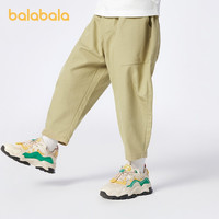 巴拉巴拉童装女童裤子儿童春夏装小童宝宝休闲运动裤男童简约长裤 黑色打底裤