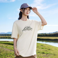 361度逐野T男女同款2025夏季冰感透气短袖女宽松休闲T恤男士 2XL