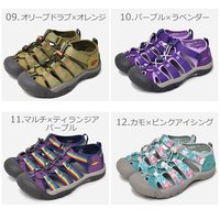 KEEN儿童运动凉鞋防滑包头魔术贴溯溪鞋KEN0-1018804 14.鸭子×亮钴