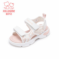 富罗迷儿童凉鞋女孩夏季轻便运动小女孩软底防滑海边沙滩鞋 优先 26码