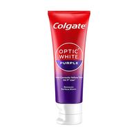 Colgate高露洁紫光色修美白牙膏去黄去渍亮白牙齿清新口气