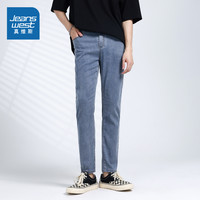 GYP真维斯潮流牛仔长裤 小个子春秋时尚高腰直筒裤港风牛仔裤 29