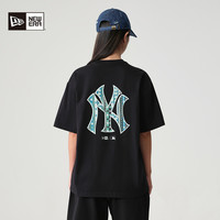 New Era纽亦华2025早春MLB短袖T恤休闲透气圆领NY印花潮 S 14529266红色/圣路易斯红雀队