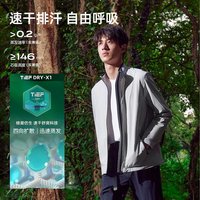 探路者(TOREAD)户外软壳衣男女透气舒适休闲户外弹力速干功能外套春夏款 男-TAEEBM81704军绿 XXXL