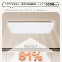 松下（Panasonic）松下IP40明畔Pro全光谱护眼led吸顶灯现代简约客厅主灯具掠影 140w全光谱护眼-黑色HHXSX167