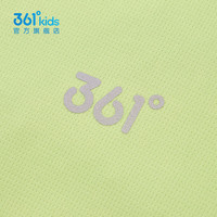 361°童装男女童短袖针织衫2025年夏季通码上衣 清淡绿 100