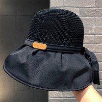 赛锐 夏季大帽骑行檐渔夫帽 女夏天开车遮阳帽