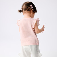 巴拉巴拉婴儿衣服新生儿内着上衣宝宝两件装内搭内着套装可爱萌趣 红色调-两件装-208225131201 66cm