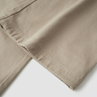 森马（Semir）裤女纯棉工装裤酷飒风2024夏盐系简约阔腿裤百搭酷 烟灰卡50510 175/78A/XXL