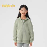 巴拉巴拉童装儿童卫衣男童2025春装女童百搭户外上衣简约时尚209125105203 绿色调00344 180