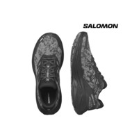 salomon 男士 跑鞋萨洛蒙运动休闲徒步鞋轻便透气跑步 Black / Phantom / Ghost Gray