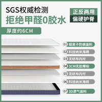 时宝丽 S_889 椰棕床垫 800mm*1900mm 6CM银离子防螨面料偏硬护脊