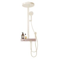 惠达漫雨花洒套装家用浴室增压卫浴恒温淋浴器铜主体