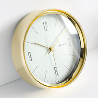 EMITDOOG 现代简约创意家用钟饰北欧客厅时尚挂钟餐厅装饰挂墙钟表