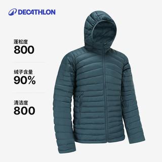 迪卡侬 DECATHLON 男士连帽防水保暖棉服 4985405