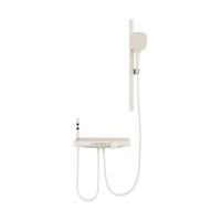 浪鲸 SSWW简易淋浴花洒套装奶白色花洒分体无顶喷花洒