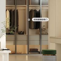 顾家家居 KUKA 全屋衣柜衣服柜简易家用卧室简约柜子衣帽间电视柜