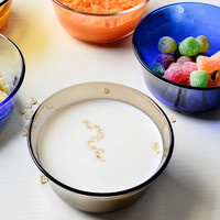 多莱斯 DURALEX 法国进口钢化玻璃碗微波炉可用饭碗蒸蛋宝宝碗奢家用餐碗 茶色250ml*2只