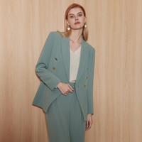 爱特爱气质通勤一粒扣挺括收腰高级感小西装秋季新款短外套7103806 38 M 160