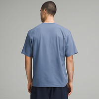 露露乐蒙lululemon丨Pique 男士超宽松款珠地 T 恤 LM3EM5S 绿洲蓝 2XL