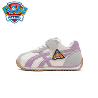 汪汪队女童鞋2025年春秋季潮流阿甘鞋跑鞋简约风女小童休闲运动鞋 灰/香芋紫 30