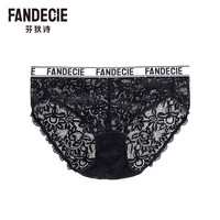 芬狄诗舒适女士内裤F200484 黑色BLK XL