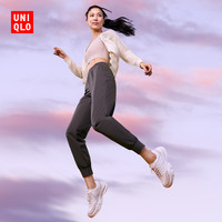 优衣库 UNIQLO 女士AIRism运动束脚裤 455942