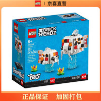 乐高 LEGO 积木方头仔系列限定商品呆萌锦鲤40545儿童拼插积木玩具