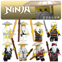 全光辰 quanguangchen 幻影忍者黄金武器劳埃德积木小人仔全套第8季男孩智玩具 0个 驼色