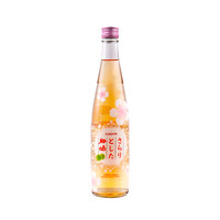 俏雅 蝶矢日本原装进口梅酒500ml 俏雅果酒洋酒樱花瓶装