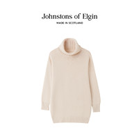 Johnstons of Elgin 秋冬女装羊绒宽松高领针织毛衣