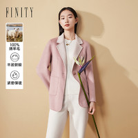 88VIP：Infinity FINITY菲妮迪毛呢外套2024冬季新款双面呢保暖大衣女