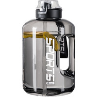 康妮雅Tritan吨顿桶大容量水杯男运动墩墩水壶耐高温顿顿桶大肚杯子 tritan材质-2500ML透明 可装开水-送吸管