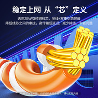 绿联网线七7类8类超六6类万千兆屏蔽电脑路由器连接宽带网络跳线