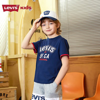 LEVI'S李维斯童装男童短袖t恤夏季儿童凉爽上衣