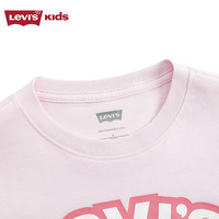 LEVI'S李维斯童装男童短袖t恤夏季儿童凉爽上衣 幻粉色 150 /72 【身高140-152cm】