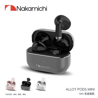 NAKAMICHI中道蓝牙耳机Alloy Pods Mini