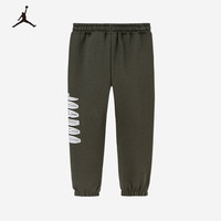 NIKE JORDAN 耐克AJ童装男童保暖加绒长裤冬季儿童针织运动裤 葡萄叶绿 160 /66 【身高152-158cm】 160/66(L)