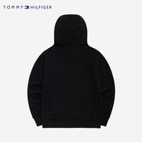 Tommy Hilfiger 汤米童装男女童连帽卫衣秋季儿童舒适休闲上衣 黑色 160 /76 【身高152-158cm】