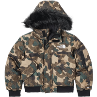 THE NORTH FACE北面童装羽绒服儿童男防水保暖冬装户外外套鹅绒|82XT ORU/迷彩色 130cm S（130/64）充绒量约83g