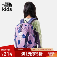 THE NORTH FACE 北面 童装双肩背包儿童户外轻便|52VX OUK/粉紫色