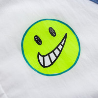 NIKE耐克童装男女童连帽夹克上衣春秋新款儿童笑脸印花外套小婴童  110 /56 【建议身高104-110cm】