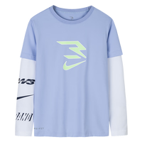 NIKE 耐克童装男童DRI-FIT速干防晒长袖T恤秋季新款儿童运动上衣   【建议身高128-140cm】