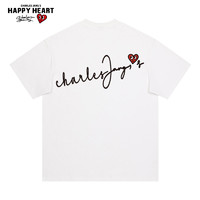 查尔斯桃心 CHARLES JANG'S HAPPY HEART 男士短袖T恤 23828JTCH3005TT116