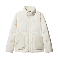 卡宾男装 90鸭绒千鸟格羽绒服2024秋冬新款宽松外套保暖潮流H 02  /175/50